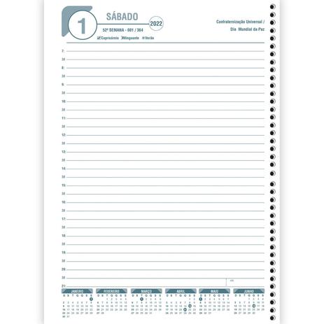 AGENDA TRADE 13X22 SAO DOMINGOS UND