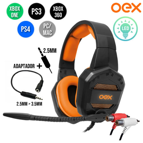 HEADSET GAMER CONQUEST HS-406 OEX