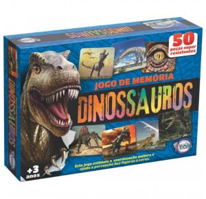 JOGO DA MEMORIA DINOSSAUROS 50PCS 