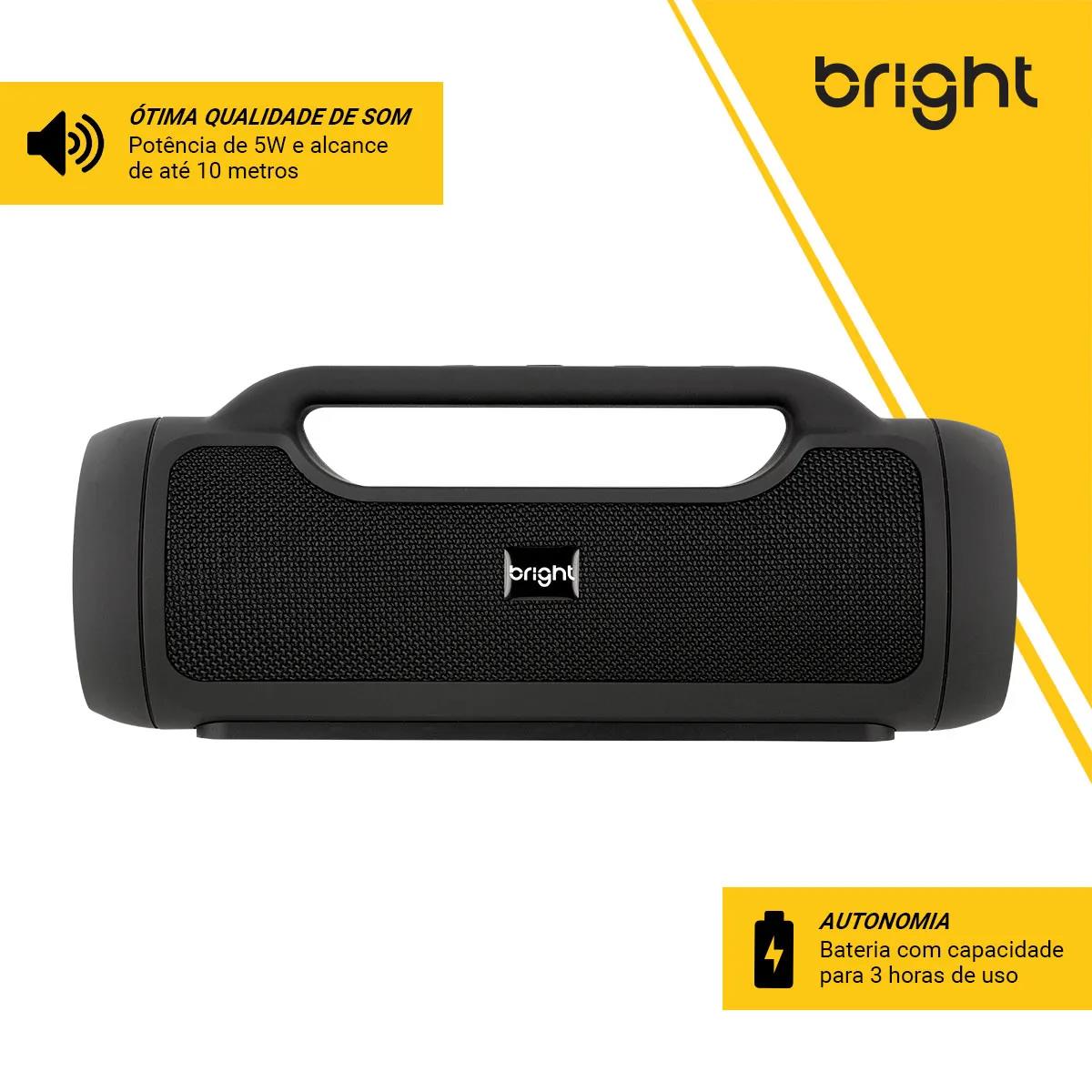 CAIXA DE SOM BLUETOOTH C03 BRIGHT UND