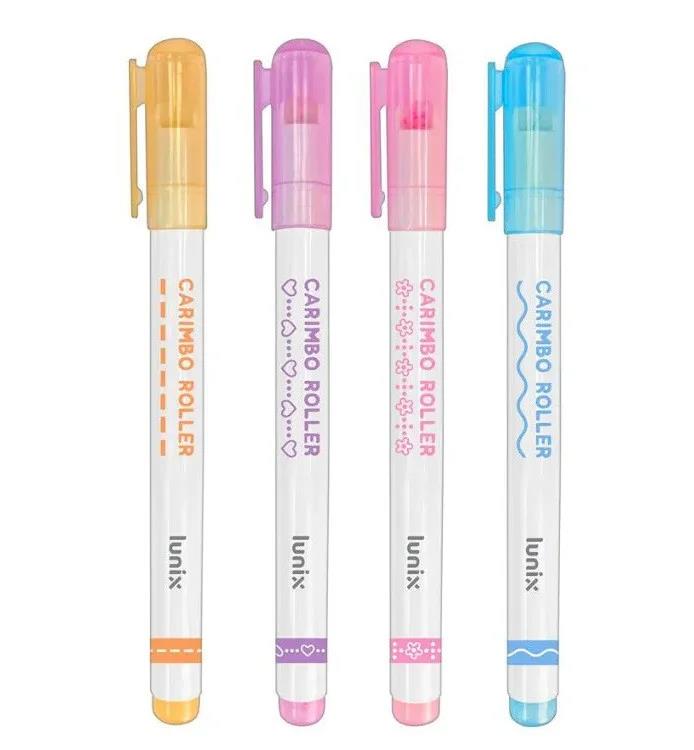 CARIMBO ROLLER CANETA LUNIX 337595 SORTIDAS TILIBRA UND