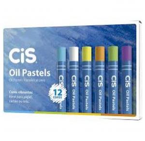  GIZ OIL PASTELS CORES CIS ESTOJO C/ 12 UNDS 