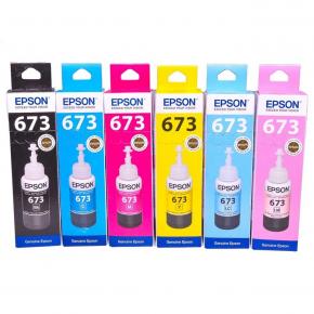 REFIL DE TINTA T673 70ML  CORES  EPSON UND