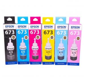 REFIL DE TINTA T673 70ML  CORES  EPSON UND