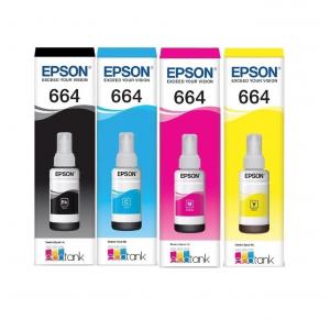 REFIL DE TINTA T664 70ML CORES  EPSON UND