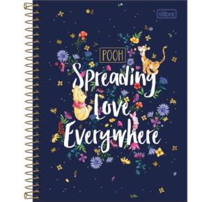 CADERNO 10X1 160FLS CD POOH 279978 TILIBRA