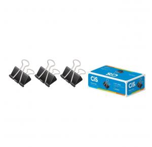 PRENDEDOR DE PAPEL 32MM PRETO CIS UND