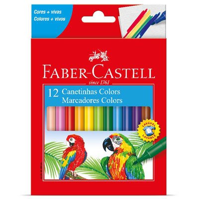 HIDROCOR 12 CORES FABER CASTELL UND