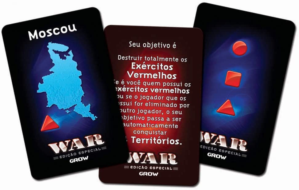 JOGO DE TABULEIRO WAR 2000 GROW - Papelmax Papelaria