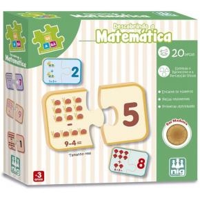 DESCOBRINDO MATEMATICA 20 PCS 0420 NIG BRINQUEDOS 