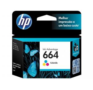 CARTUCHO DE TINTA 664 F6V28AB COLOR HP UND