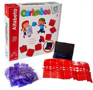 CARIMBOS FIGURAS C/ 28 PCS 0108 NIG BRINQUEDOS 
