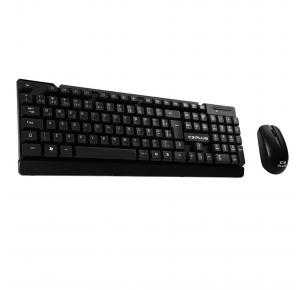 TECLADO E MOUSE S/ FIO 2.4 GHZ K-W11 C3TECH