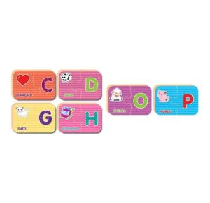 DESCOBRINDO ALFABETO 52 PCS 0421 NIG BRINQUEDOS