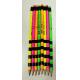 LAPIS PRETO N2 HB WAVE GRIP NEON CIS UND
