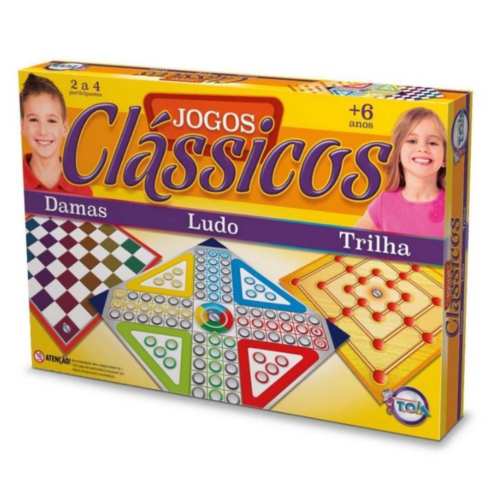BRINQUEDOS JOGOS CLASSICOS 3 EM 1 TOIA - Papelmax Papelaria