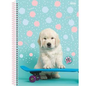 CADERNO UNIV. C/D 10X1 160 FLS MY PETS 233082 SAO DOMINGOS UND
