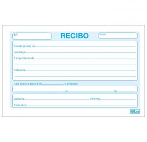 BLOCO RECIBO COMERCIAL S/ CANHOTO 50F 15144 TILIBRA UND