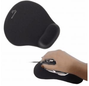 MOUSE PAD GEL PEQ AC021 PRETO MULTILASER UND